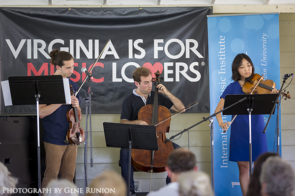 classical musicians playing